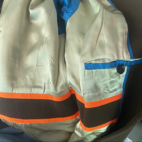 J.Crew 6 Wool Year Round Lady Coat 3/4 Midi Brown - Picture 7 of 9